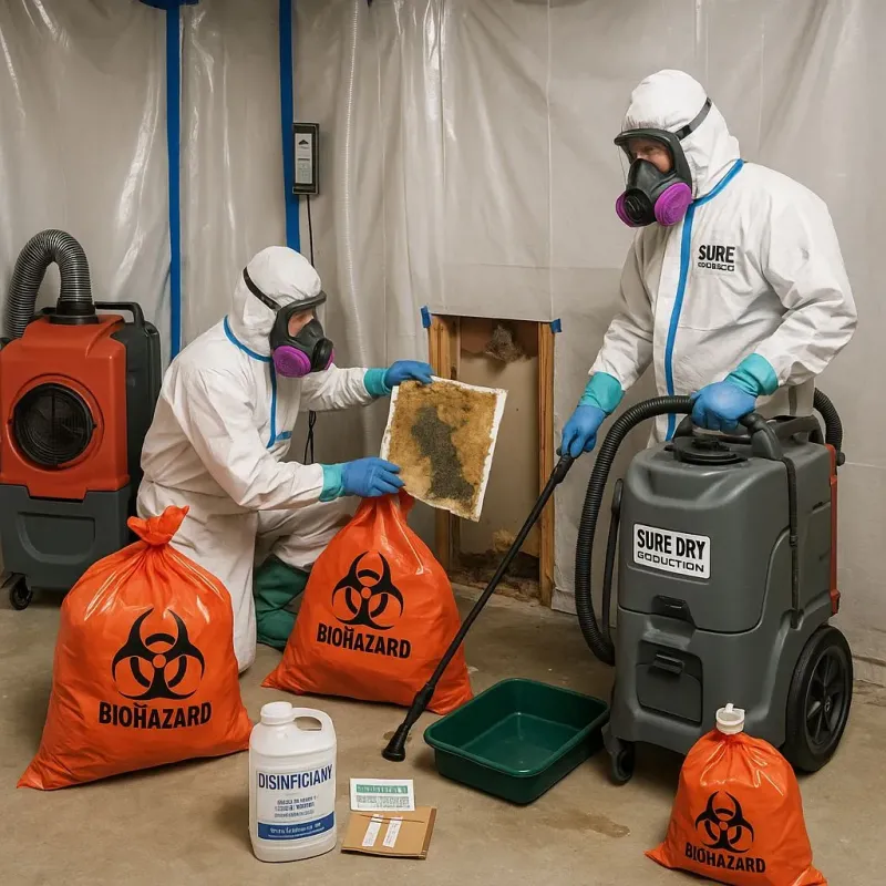 Contaminated Water Handling Protocols process in Mount Sinai, NY